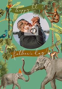 Tap to view Stay Wild 1st Fathers Day Photo Card