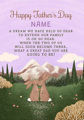 Scenic Fathers Day  Card