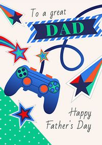 Tap to view Gamer Dad Fathers Day Card