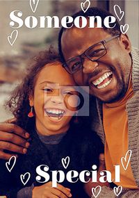 Someone Special Photo Fathers Day Card