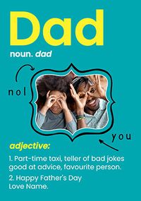 Tap to view Dad Framed Photo Father's Day Card