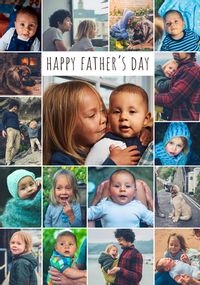 17 Photo Father's Day Card