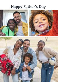 Tap to view 3 Photo Father's Day card