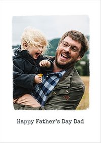 Tap to view Photo Upload Dad Father's Day Card