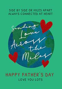 Across The Miles Father's Day Card