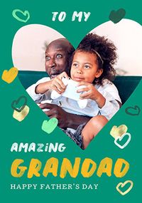 Tap to view Amazing Grandad Photo Father's Day Card