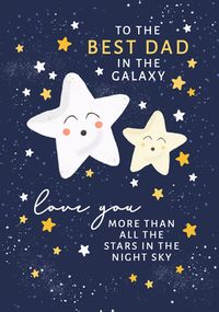 Tap to view Sun Moon Stars Father's Day Card