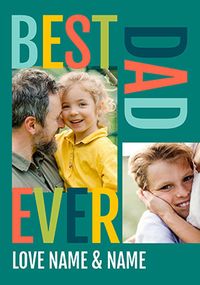 Tap to view 2 Photo Father's Day Card