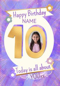 10 All About You Birthday Card