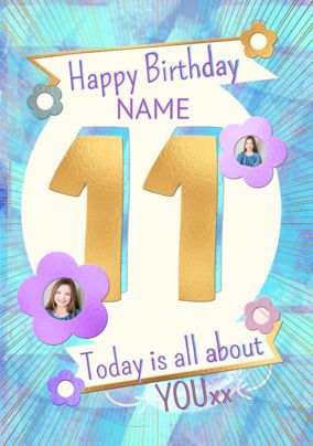 11 All About You Birthday Card