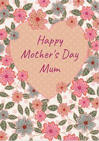 Tap to view Giant Flowers Mothers Day Card