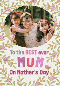 Giant Seed Mothers Day Photo Card