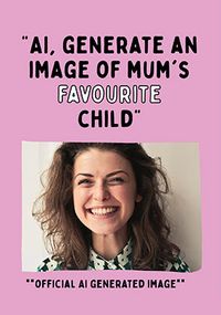 Tap to view Personalised Favourite Child Topical Card