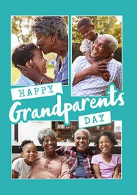 Happy Grandparents Day 3 Photo Card