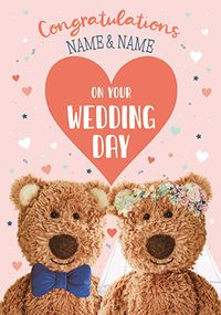 Tap to view Barley Bear Wedding Day Card