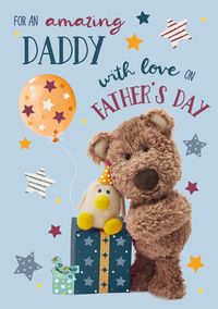 Tap to view Barley Bear - Daddy Father's Day Personalised Card