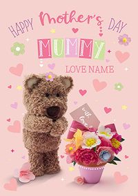 Tap to view Barley Bear - Mother's Day Mummy Personalised Card