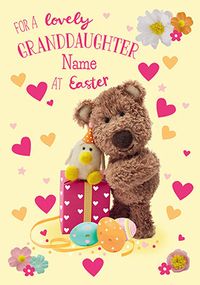 Barley Bear Lovely Granddaughter Easter Card