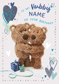 Tap to view Barley Bear - Hubby Birthday Card