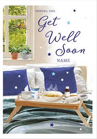 Get Well Personalised Traditional Card