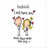 Still Fancy You Husband Personalised Card