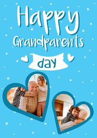 Tap to view Grandparents' Day Two Hearts Photo Card
