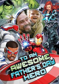 Avengers - Father's Day Hero Photo Card