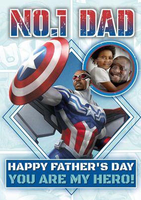 Falcon - Father's Day Photo Card