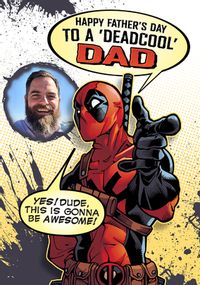 Tap to view Deadpool - Dad Photo Father's Day Card