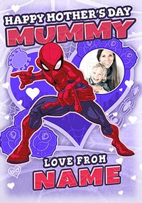 Spider-Man Mummy Photo Card