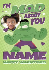 Hulk - Photo Valentine's Day Card
