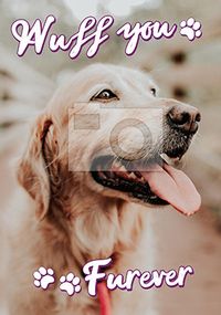 Tap to view Wuff You Furever photo Mother's Day Card