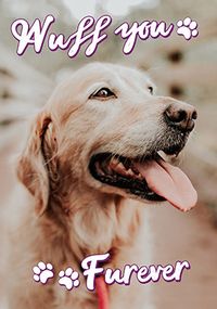 Tap to view Wuff You Furever photo Mother's Day Card