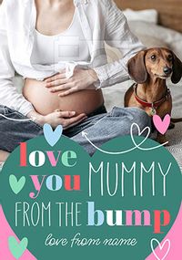 Mummy from the Bump Mother's Day Photo Card