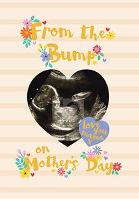 Tap to view From The Bump Photo Mothers Day Card