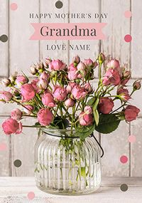 Grandma Mother's Day Bouquet Card