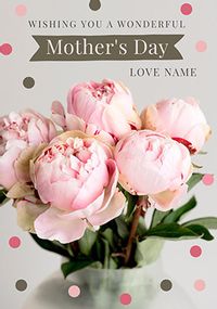 Wonderful Mother's Day Bouquet Card