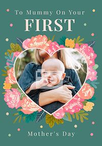 Tap to view Mummy on Your First Mother's Day Photo Card