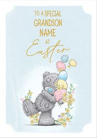 Me To You - Grandson Easter Personalised Card