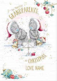 Tap to view Me To You - Grandparents Christmas Personalised Card