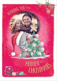 Tap to view Me To You - Merriest of Christmases Personalised Card