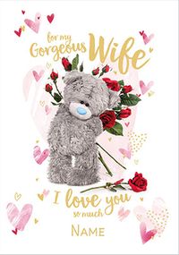 Tap to view Me To You - Wonderful Wife Personalised Valentine's Day Card