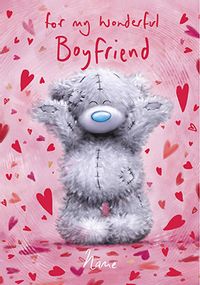 Me To You - Boyfriend Valentine's Day Personalised Card