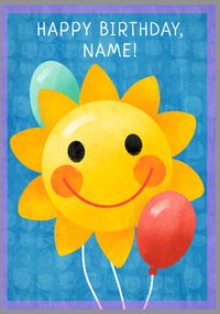 Sunshine Kids Birthday Card