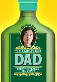 Tap to view Reason You Drink Photo Father's Day Card
