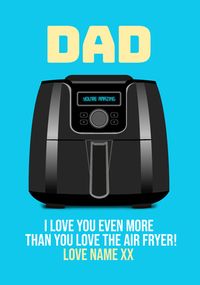 Tap to view Air Fryer Father's day Card