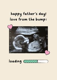 Tap to view Father's Day From the Bump Loading Photo Card
