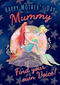 Tap to view The Little Mermaid - Personalised Mother's Day Mummy Card