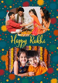 Tap to view Spotty Rakhi Photo Card