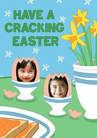 Tap to view Cracking Photo Easter Card